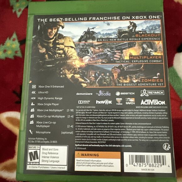 Call of Duty: Black Ops 4  - Microsoft Xbox One - Picture 2 of 3